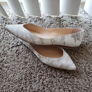 Vince Camuto Snakeskin Flats